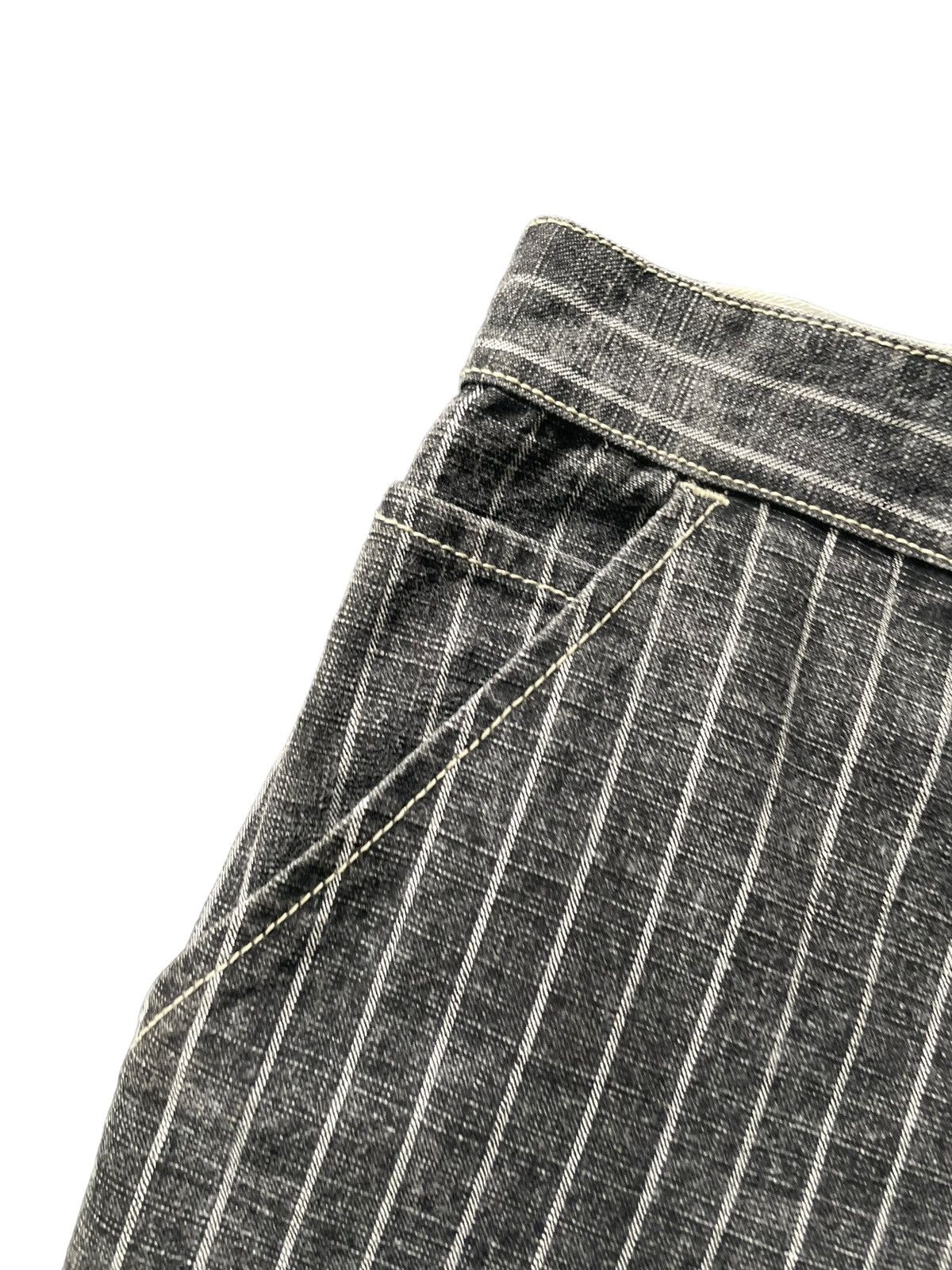 If Six Was Nine × Japanese Brand × Le Grande Bleu (L.G.B.) Allix Design Stripe Cargo Pant Size US 32 / EU 48 - 7 Thumbnail