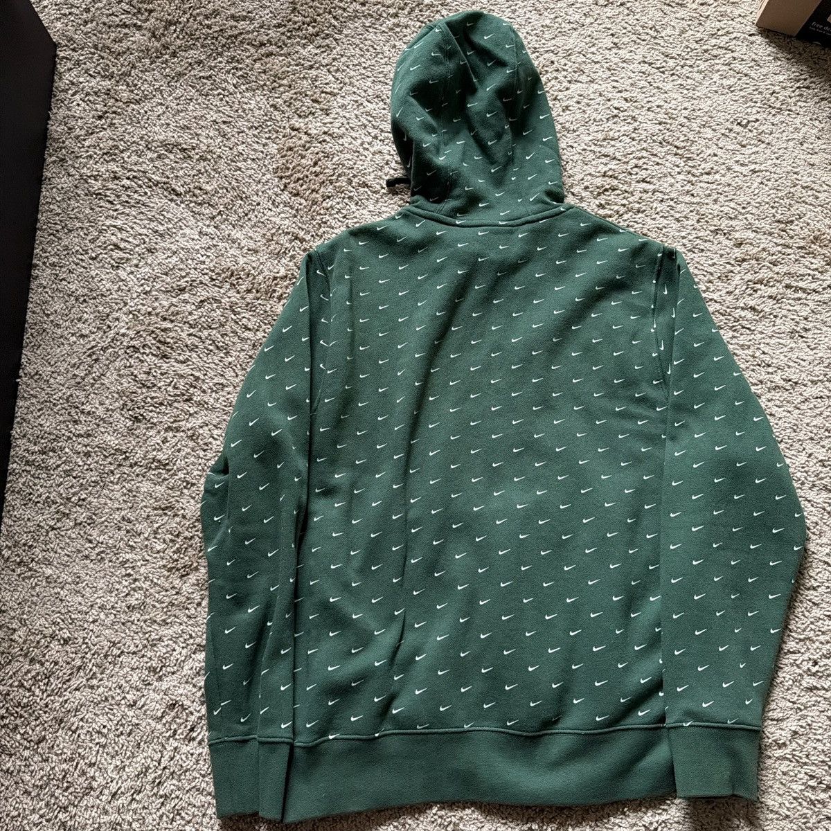 Nike Nike Green Hoodie Size US L / EU 52-54 / 3 - 6 Thumbnail