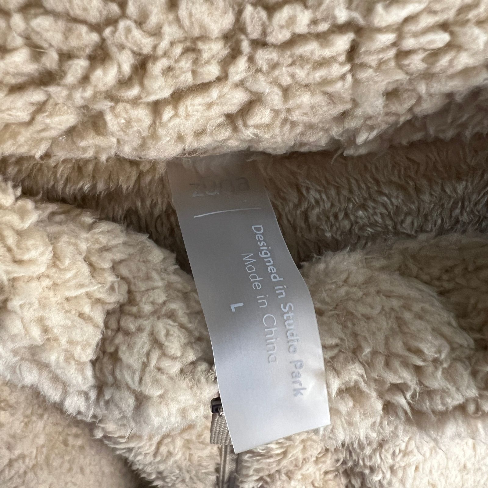 Other zuda Sherpa Half-Zip Jacket x Oatmilk Size Large Size L / US 10 / IT 46 - 3 Thumbnail