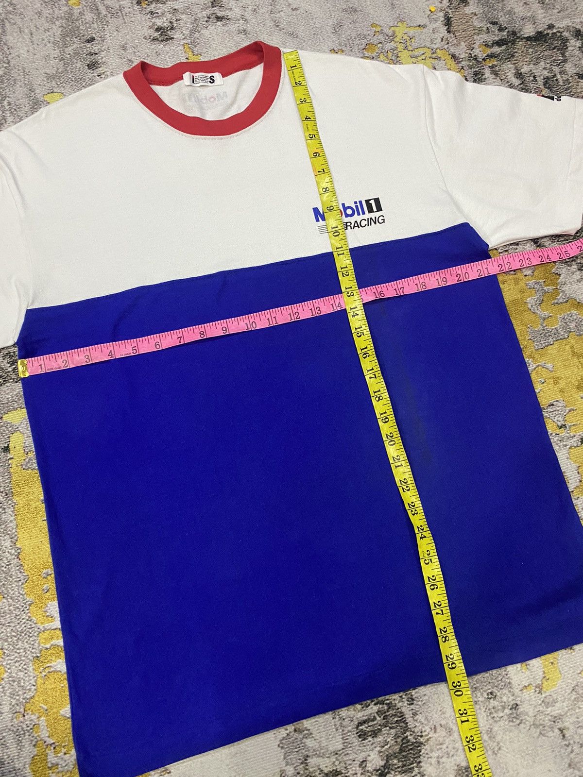 Issey Miyake 🔥 Rare 🔥 Vintage Issey Miyake x Mobile 1 Racing Tshirt Size US L / EU 52-54 / 3 - 9 Thumbnail