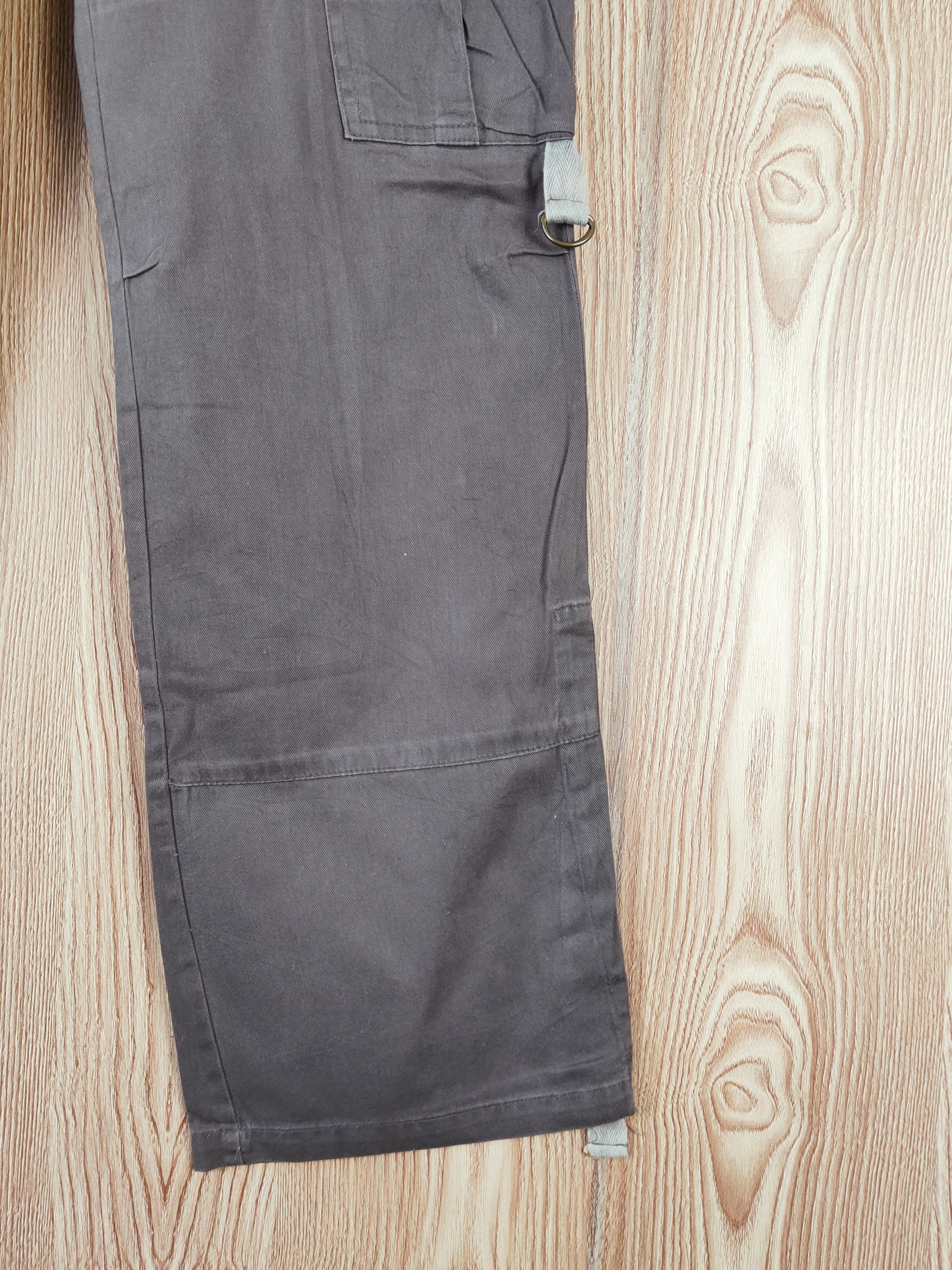 Japanese Brand Rouet Dark Gray Multipocket Tactical Cargo Pants #W638 Size US 27 - 6 Thumbnail