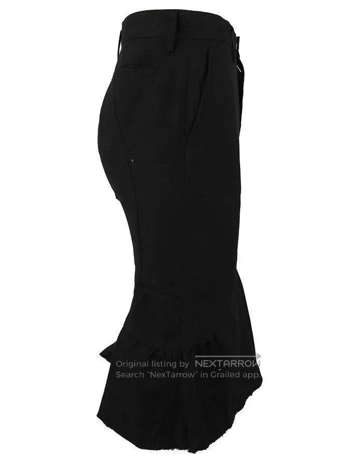 Junya Watanabe Black High-Waisted Midi Skirt by Junya Watanabe. Size 23" - 3 Thumbnail