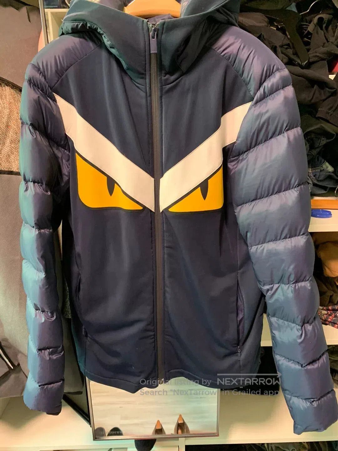 Fendi fendi lightweight down jacket classic style. Size US L / EU 52-54 / 3 - 1 Thumbnail