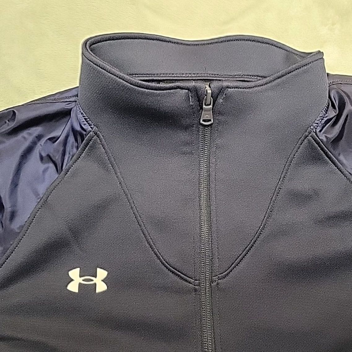 Under Armour Under Armour Command Jacket Womens Medium Blue Full Zip Loose Fit Casual Warm Up Size M / US 6-8 / IT 42-44 - 2 Thumbnail