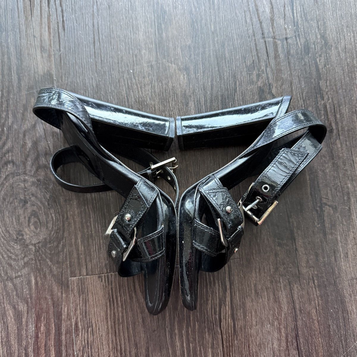 Dior Vintage Black Dior Heels Size US 6.5 / IT 36.5 - 5 Thumbnail