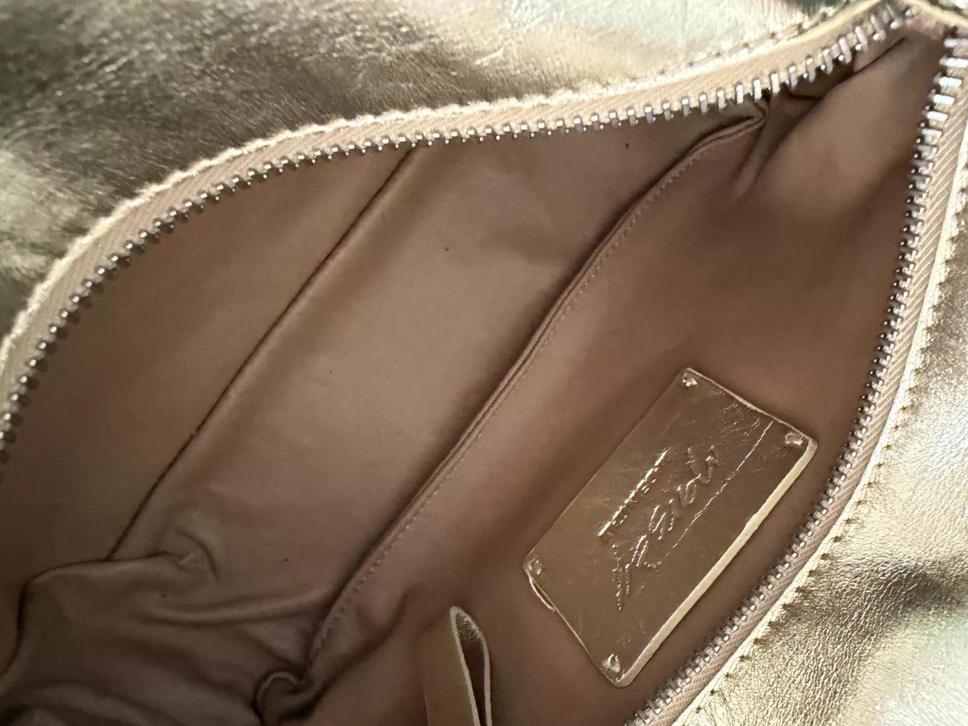 Marsell marsell light gold cowhide crossbody bag (clutch) compact Size ONE SIZE - 4 Thumbnail