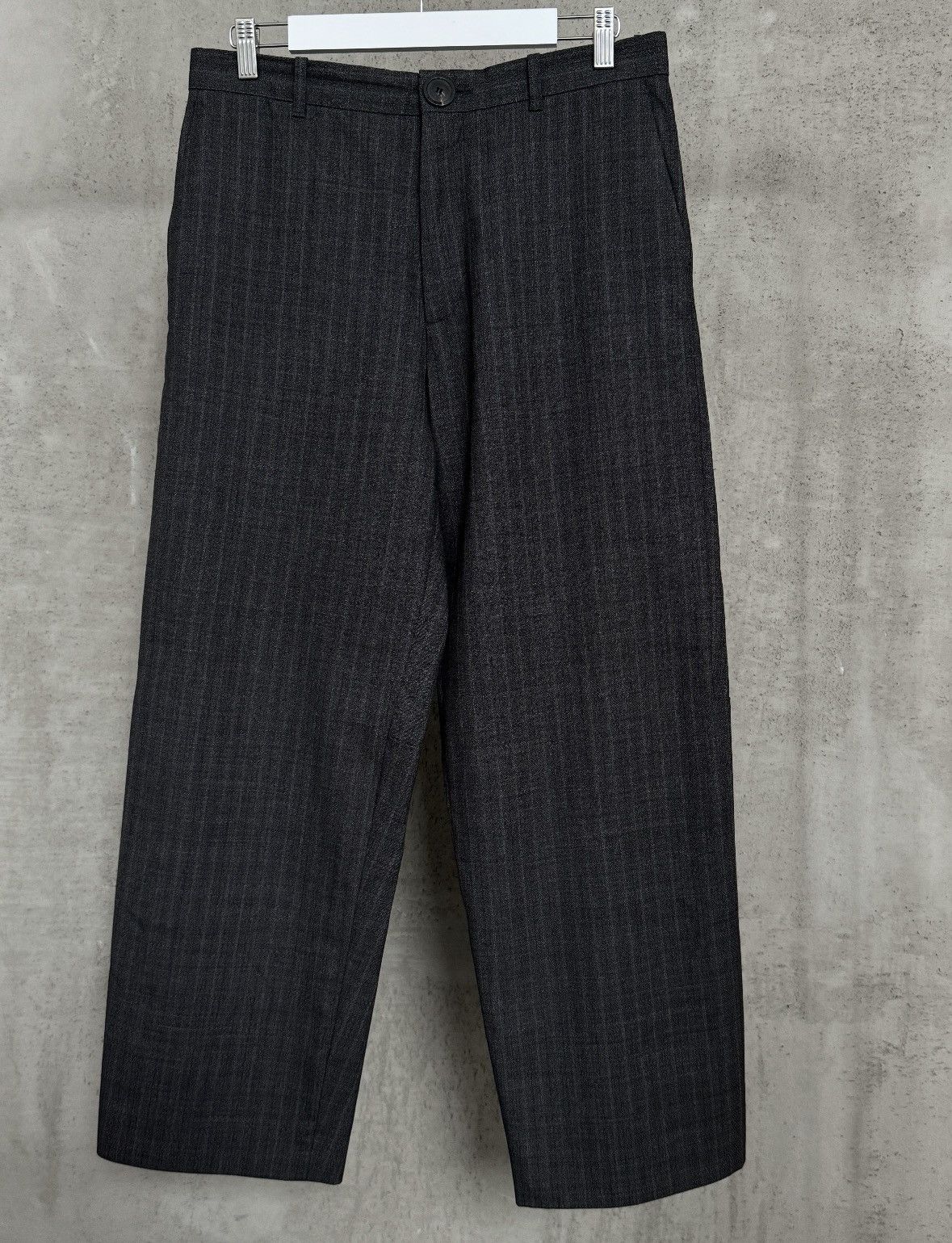 Balenciaga Balenciaga Wide-leg Cropped Trousers SS19 Size US 30 / EU 46 - 3 Thumbnail