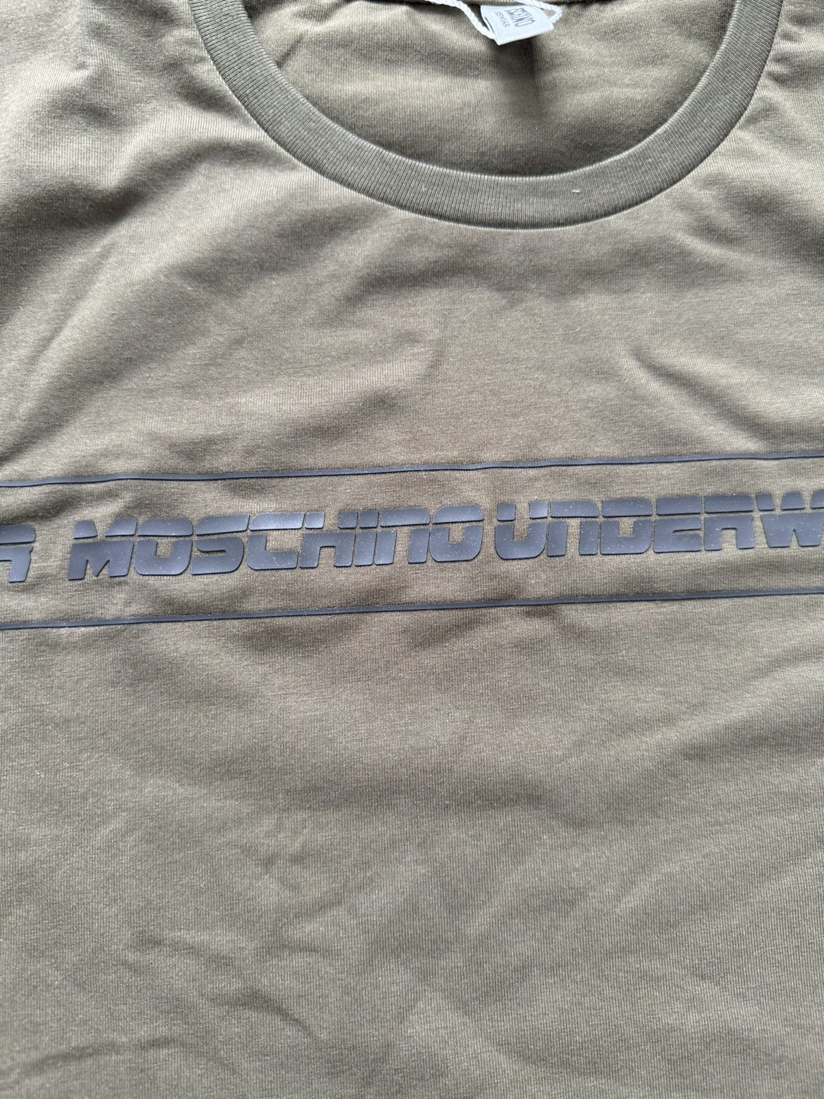 Moschino NWT - Moschino Underwear Band logo T-shirt Size US L / EU 52-54 / 3 - 2 Thumbnail