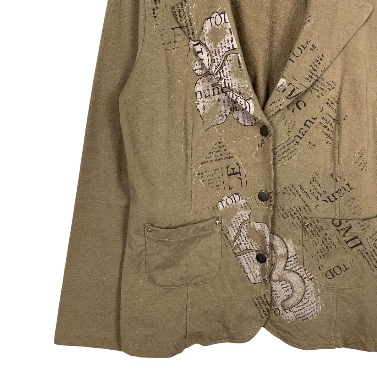 Other Italian Designer Donne Da Sogno Women Jacket Size XL / US 12-14 / IT 48-50 - 3 Thumbnail