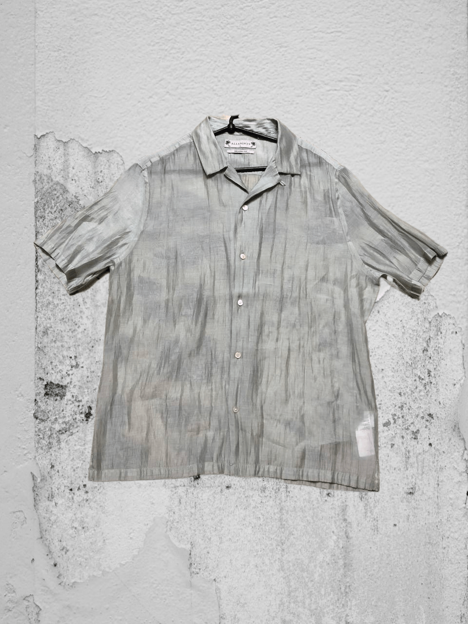 Allsaints Vintage Hawaii shirt with short sleeves Allsaints Y2K Size US L / EU 52-54 / 3 - 1 Thumbnail