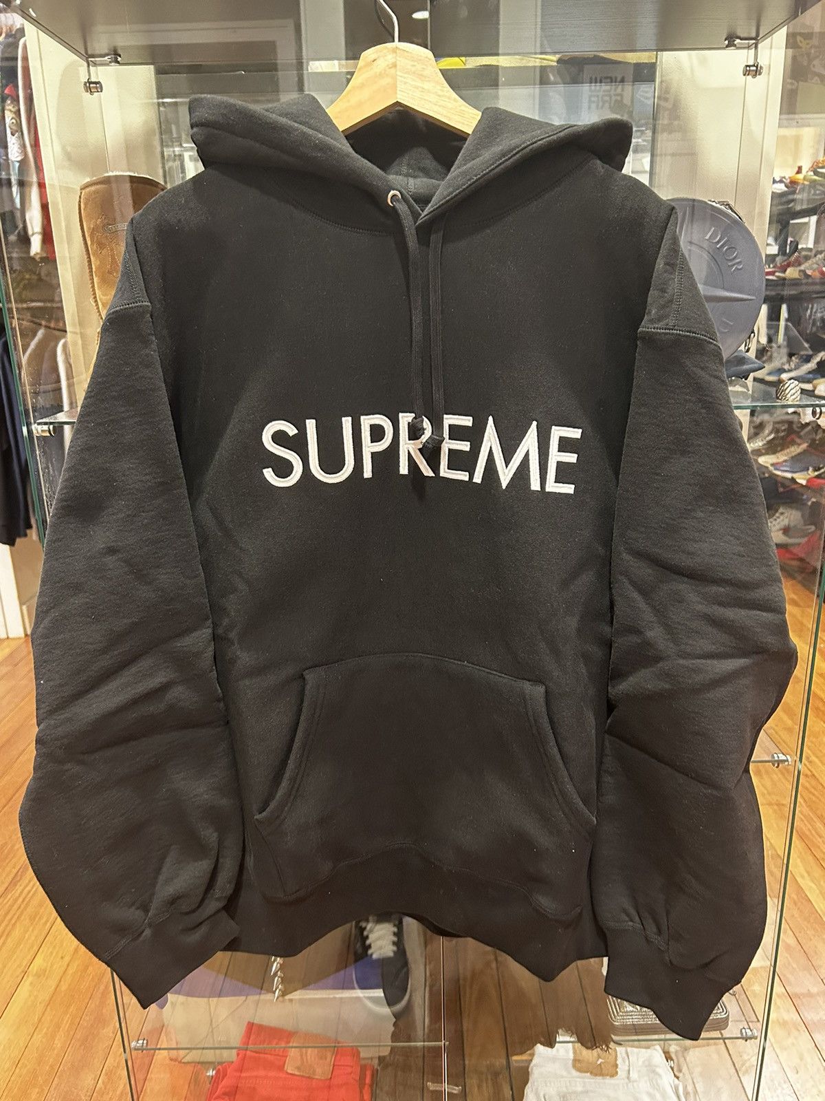 Supreme Supreme Capital Hooded Sweatshirt Size US XL / EU 56 / 4 - 1 Thumbnail