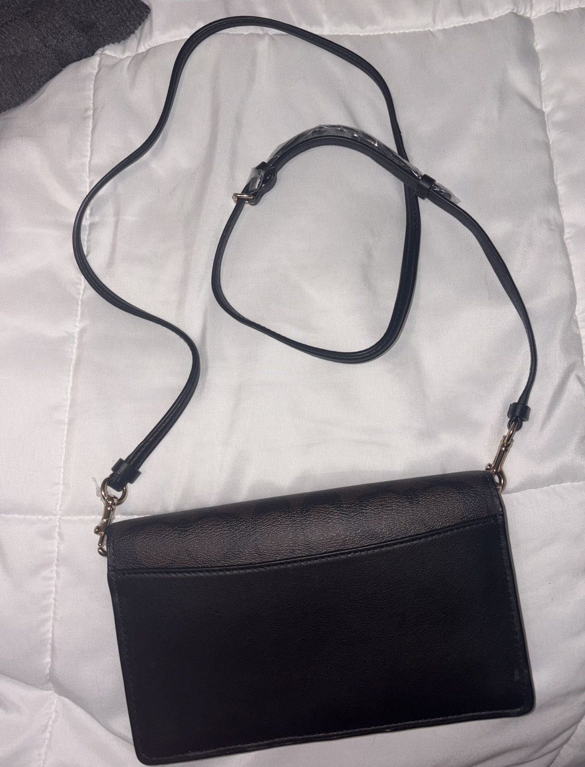 Coach Anna Foldover Clutch Crossbody in Signature Canvas Size ONE SIZE - 5 Thumbnail