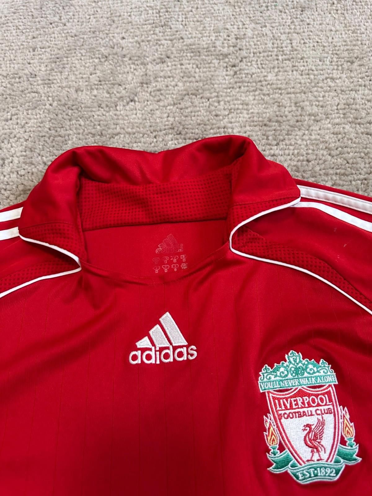 Adidas LIVERPOOL HOME FOOTBALL SHIRT 2006 2008 ADIDAS SHIRT size M Size US M / EU 48-50 / 2 - 5 Thumbnail