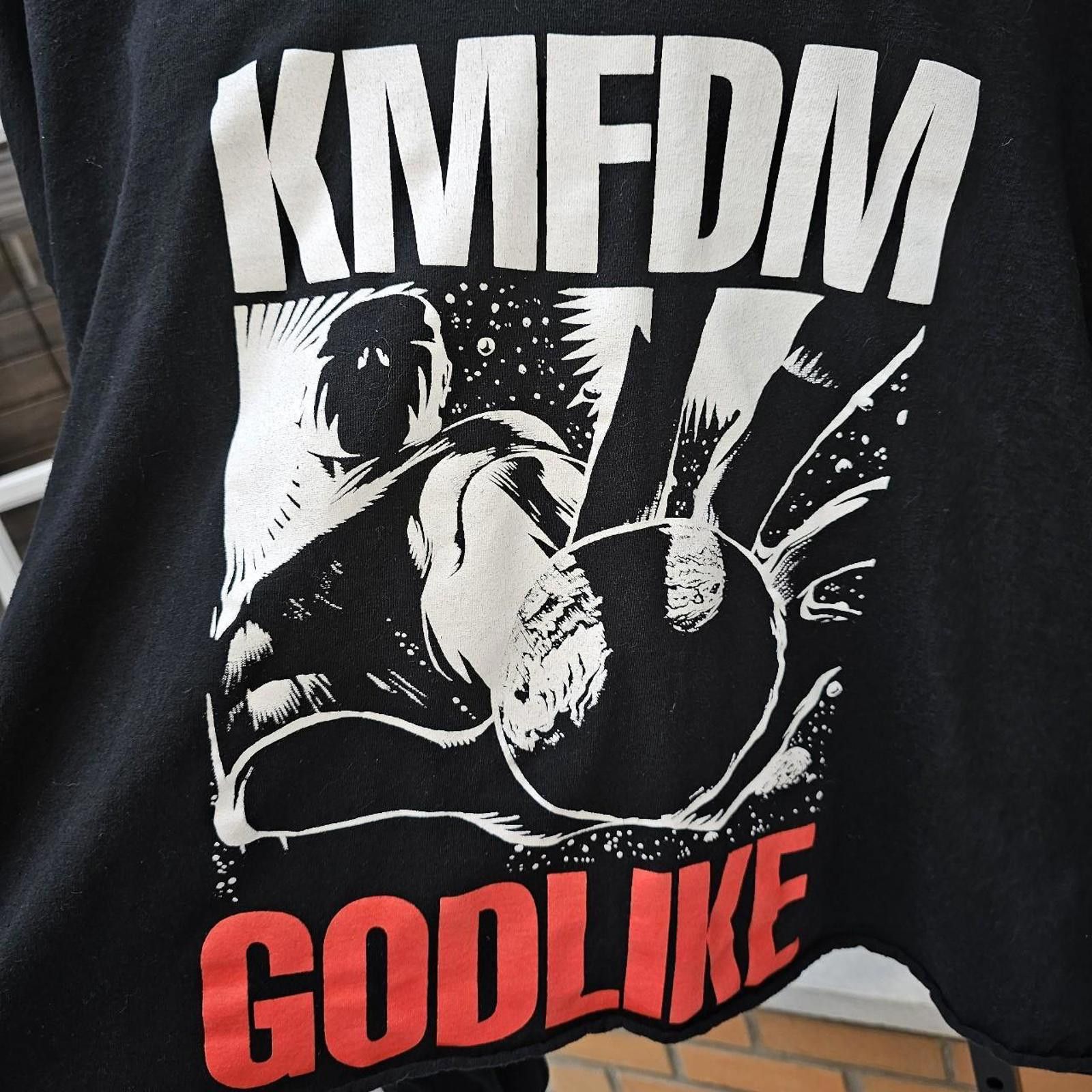 Other Men's Black and Red Vintage KMFDM T-shirt Size US XL / EU 56 / 4 - 2 Thumbnail