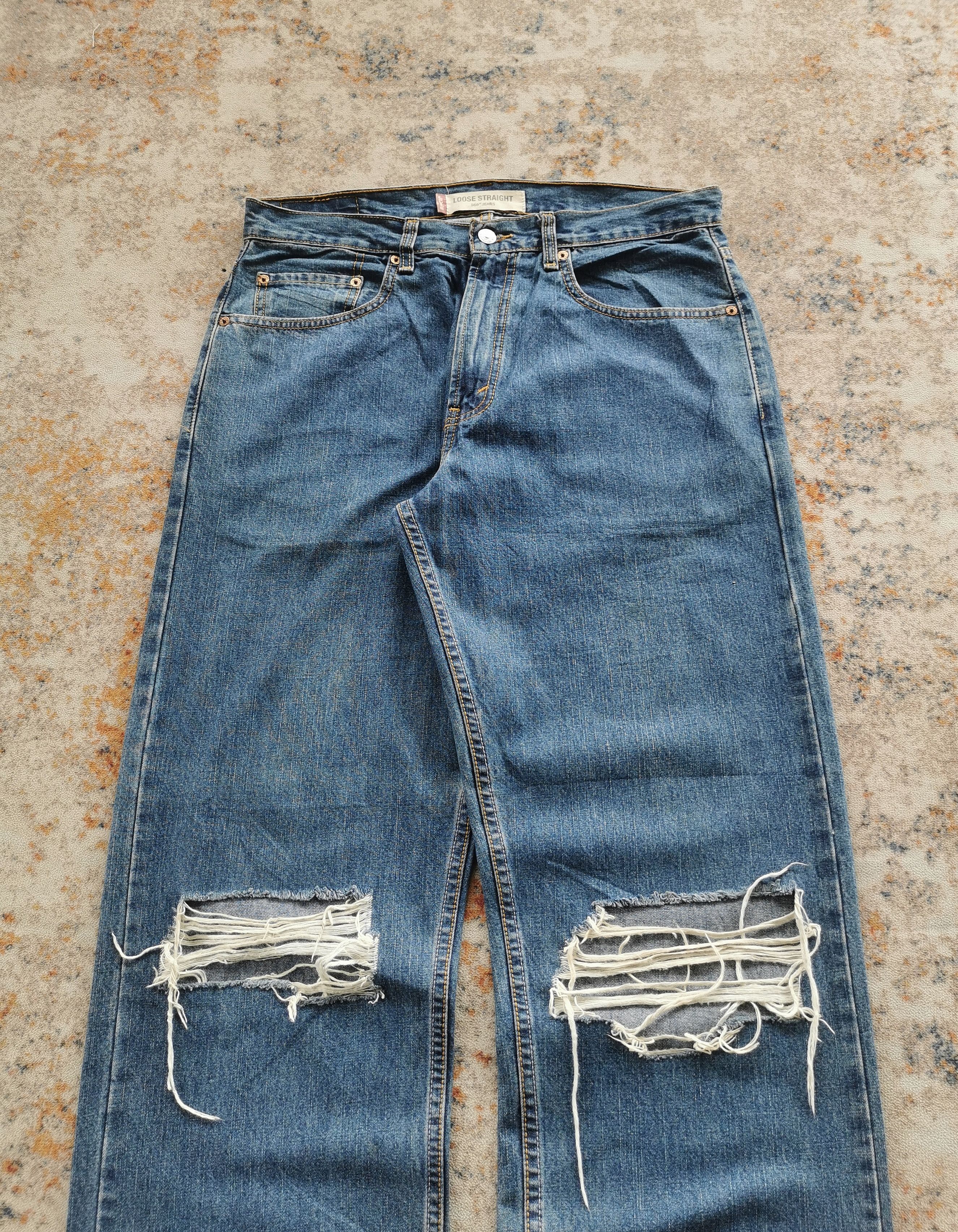 Levi's Vintage Levis Loose Straight 569 Jeans Size US 34 / EU 50 - 4 Thumbnail