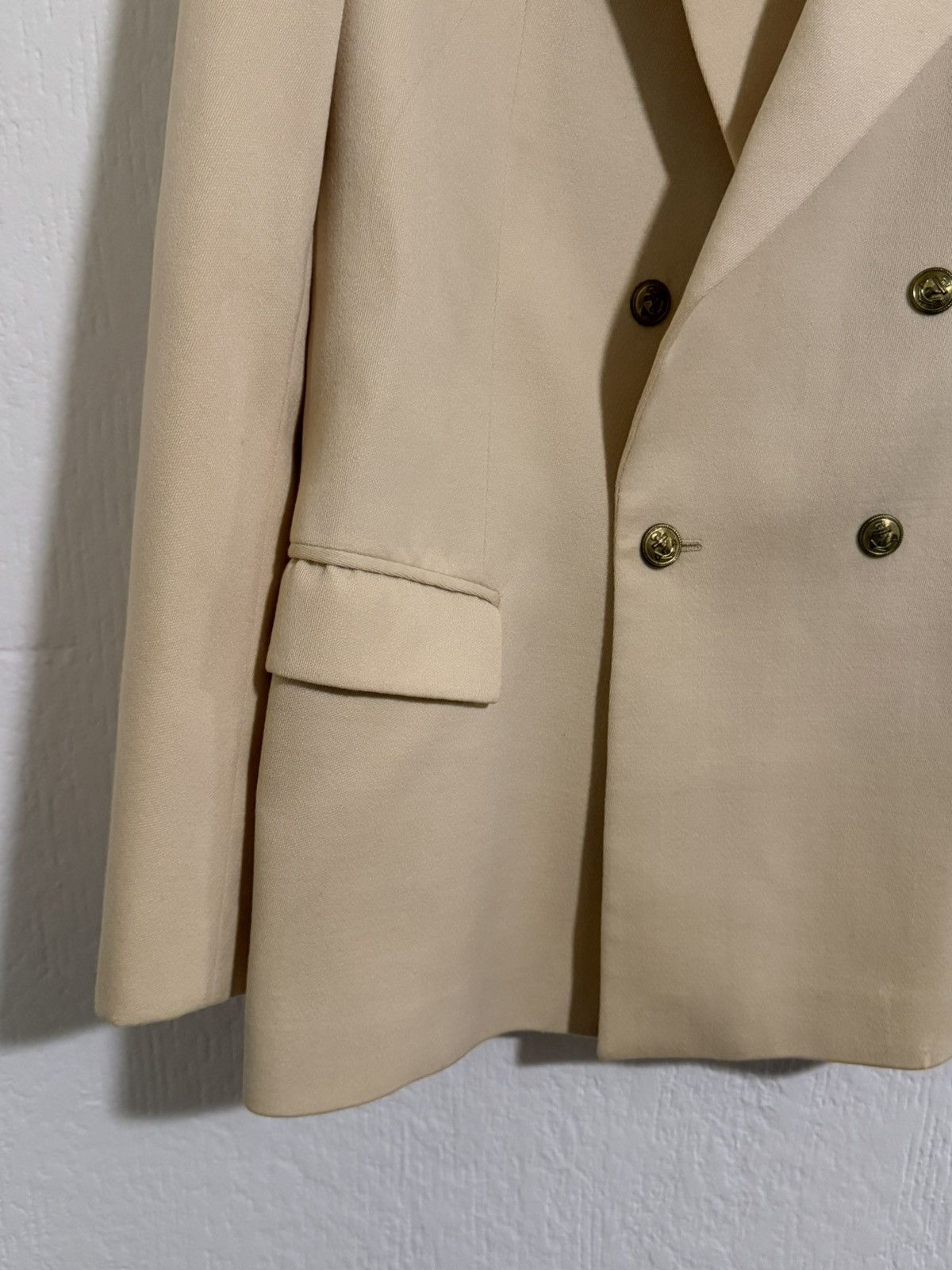 Vintage Vintage double breasted fleur de lis napoleon blazer jacket Size US XL / EU 56 / 4 - 2 Thumbnail