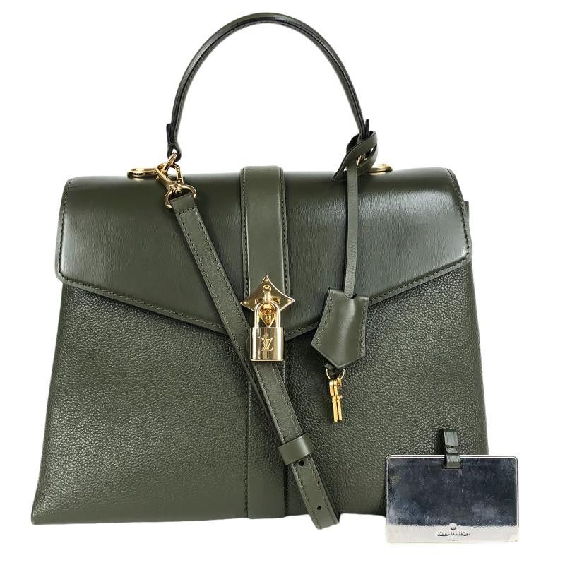 Louis Vuitton Rose De Van MM Khaki Handbag
