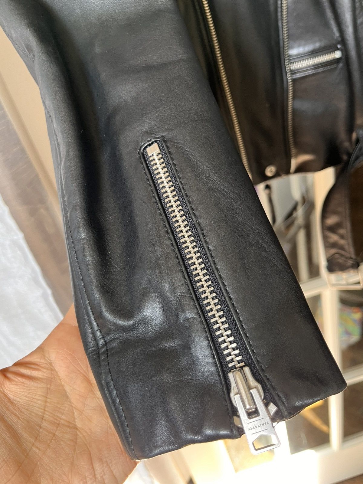 Allsaints All saint Leather rider jacket (2017) Size US L / EU 52-54 / 3 - 4 Thumbnail