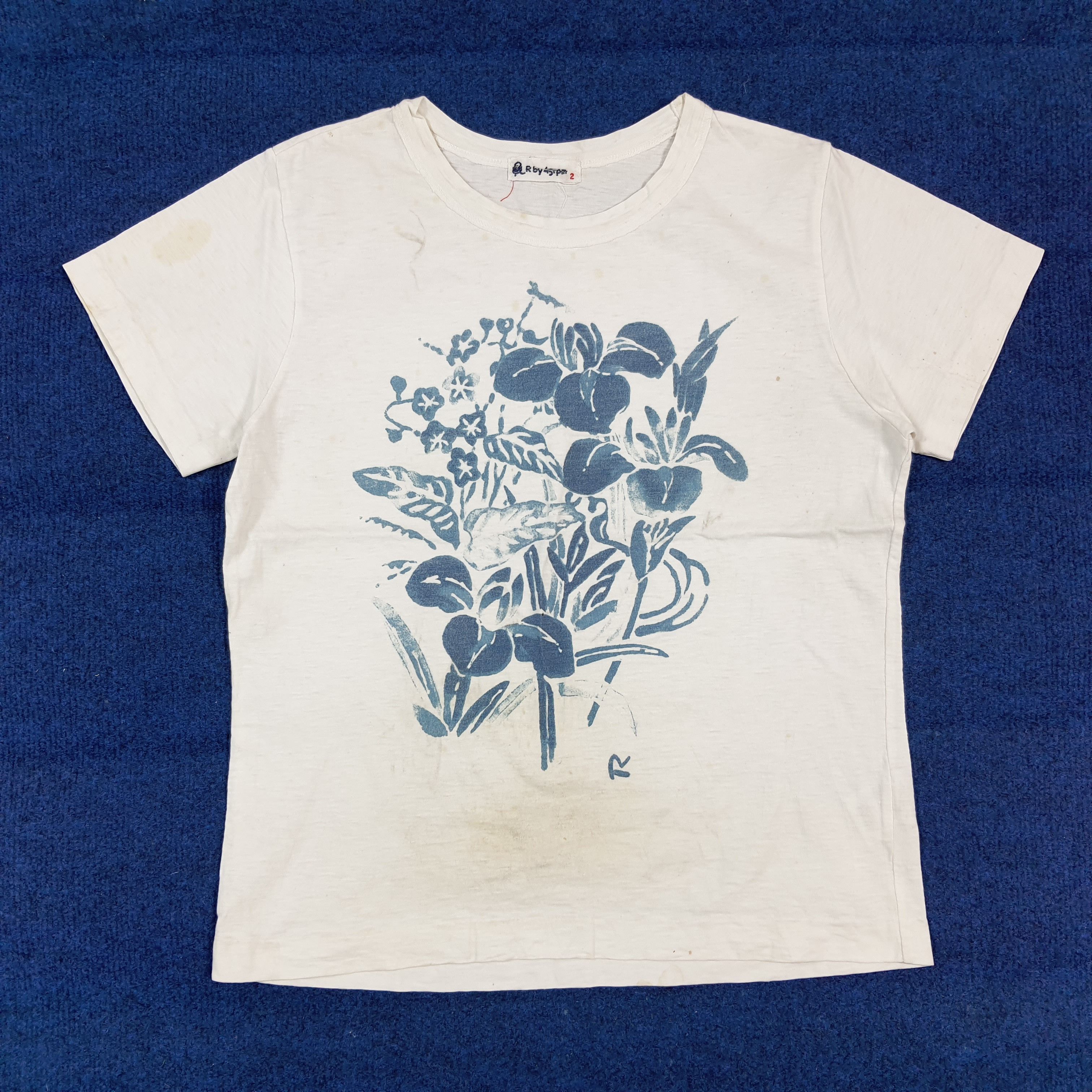 45rpm Vintage R by 45rpm Japan Art Tshirt C299N9 Size S / US 4 / IT 40 - 1 Thumbnail