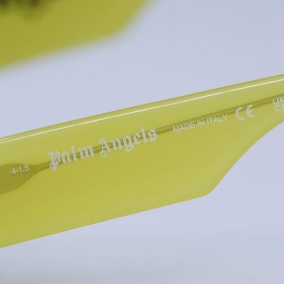Palm Angels Palm Angels PERI002 PALM 1807 Sunglasses Yellow Rectangle Size ONE SIZE - 8 Thumbnail