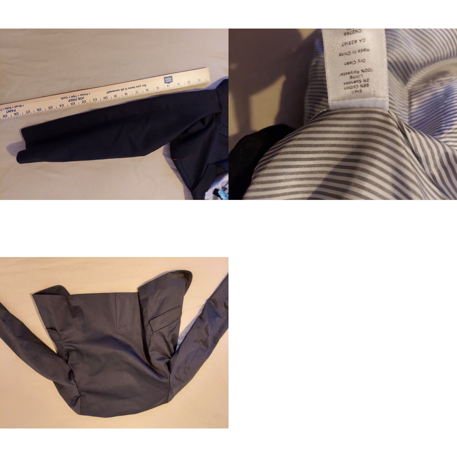 Talbots Womens Talbots Blazer Jacket 4 Black Cotton Button Dry Clean Only Regular Classic Black Womens 4 Talbots Blazer Bedroom? Size S / US 4 / IT 40 - 8 Thumbnail