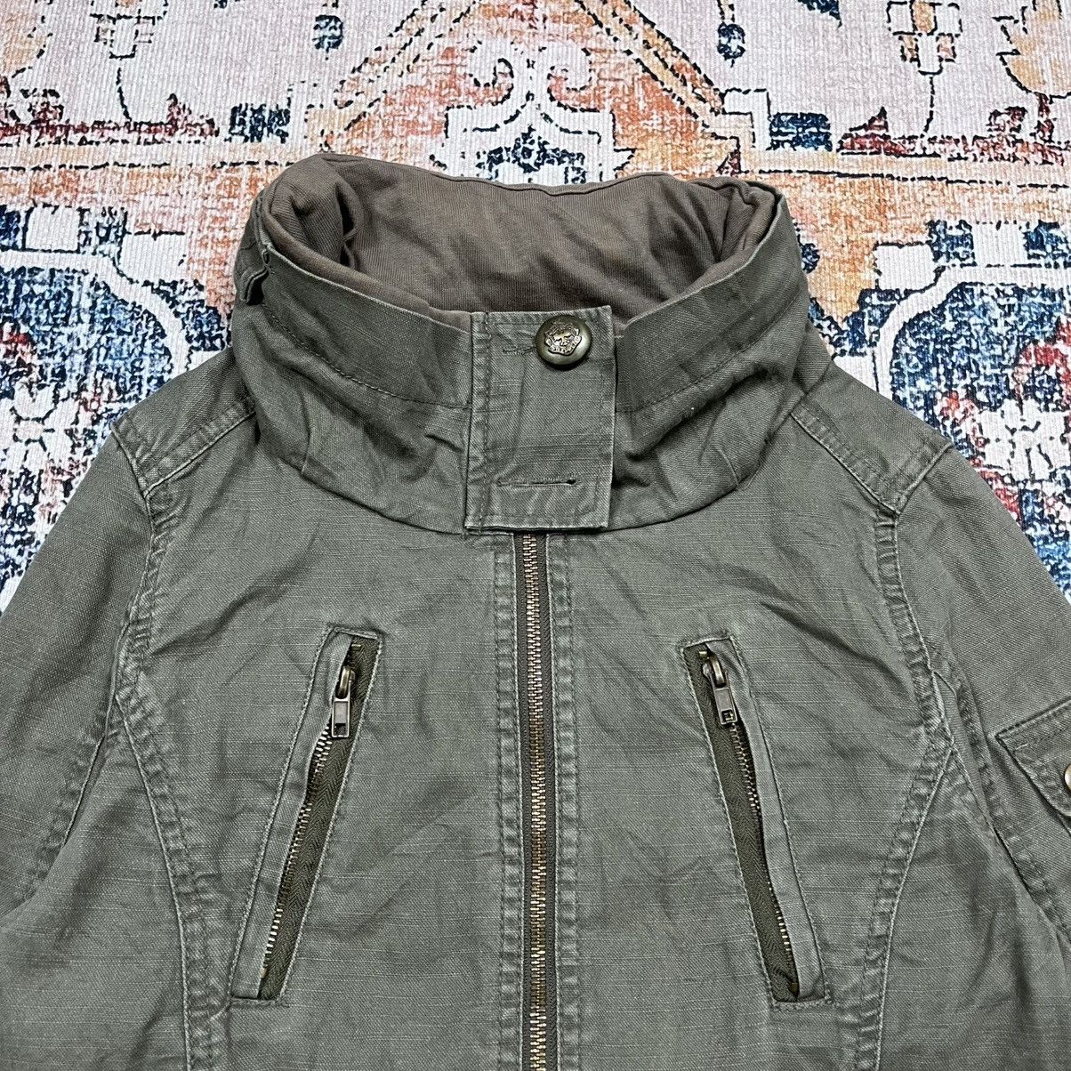 Japanese Brand Bono Jacket GOA Style Military Troop Back Number Size US S / EU 44-46 / 1 - 6 Thumbnail