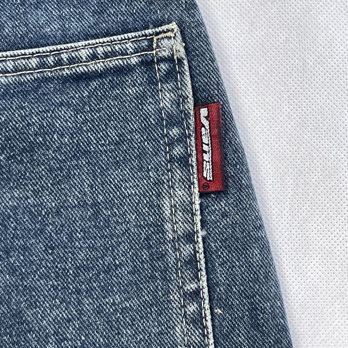 Shorty's Skateboards Rare! Vintage 90s Vans Usa Skate Baggy Denim Jeans Size US 32 / EU 48 - 9 Thumbnail