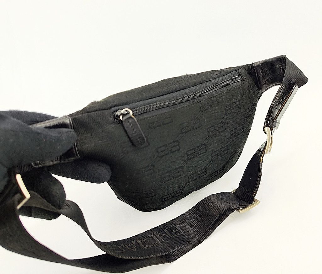Balenciaga distressed BALENCIAGA waist chest bag monogram logo vintage Size ONE SIZE - 4 Thumbnail