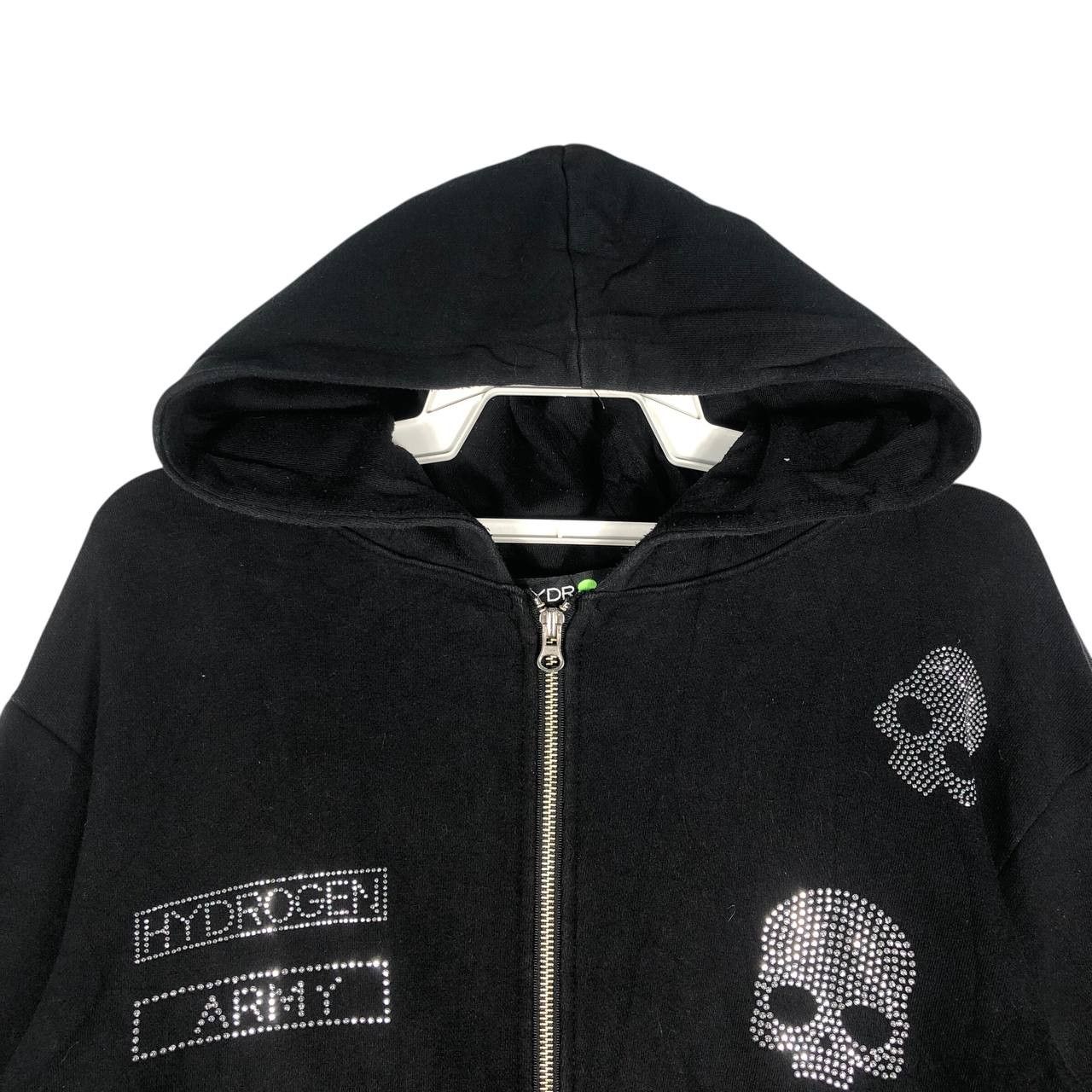 HYDROGEN Vintage Hydrogen Zipper Sweatshirt Size US XL / EU 56 / 4 - 3 Thumbnail