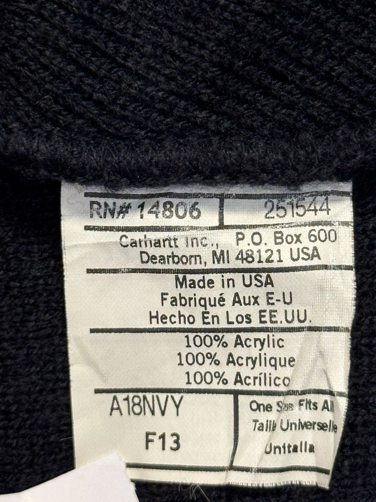 Carhartt Carhartt Men's Knit Cuffed Beanie Size ONE SIZE - 5 Thumbnail