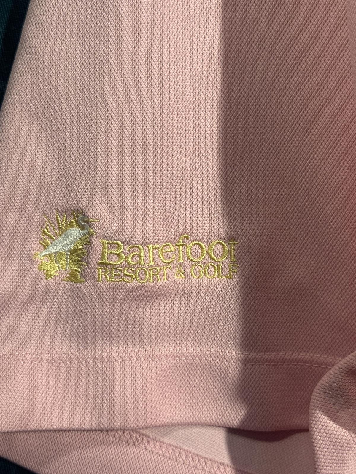 Nike Men's XXL Pink & Gold Nike Golf Polo Barefoot Resort Size US XXL / EU 58 / 5 - 5 Thumbnail