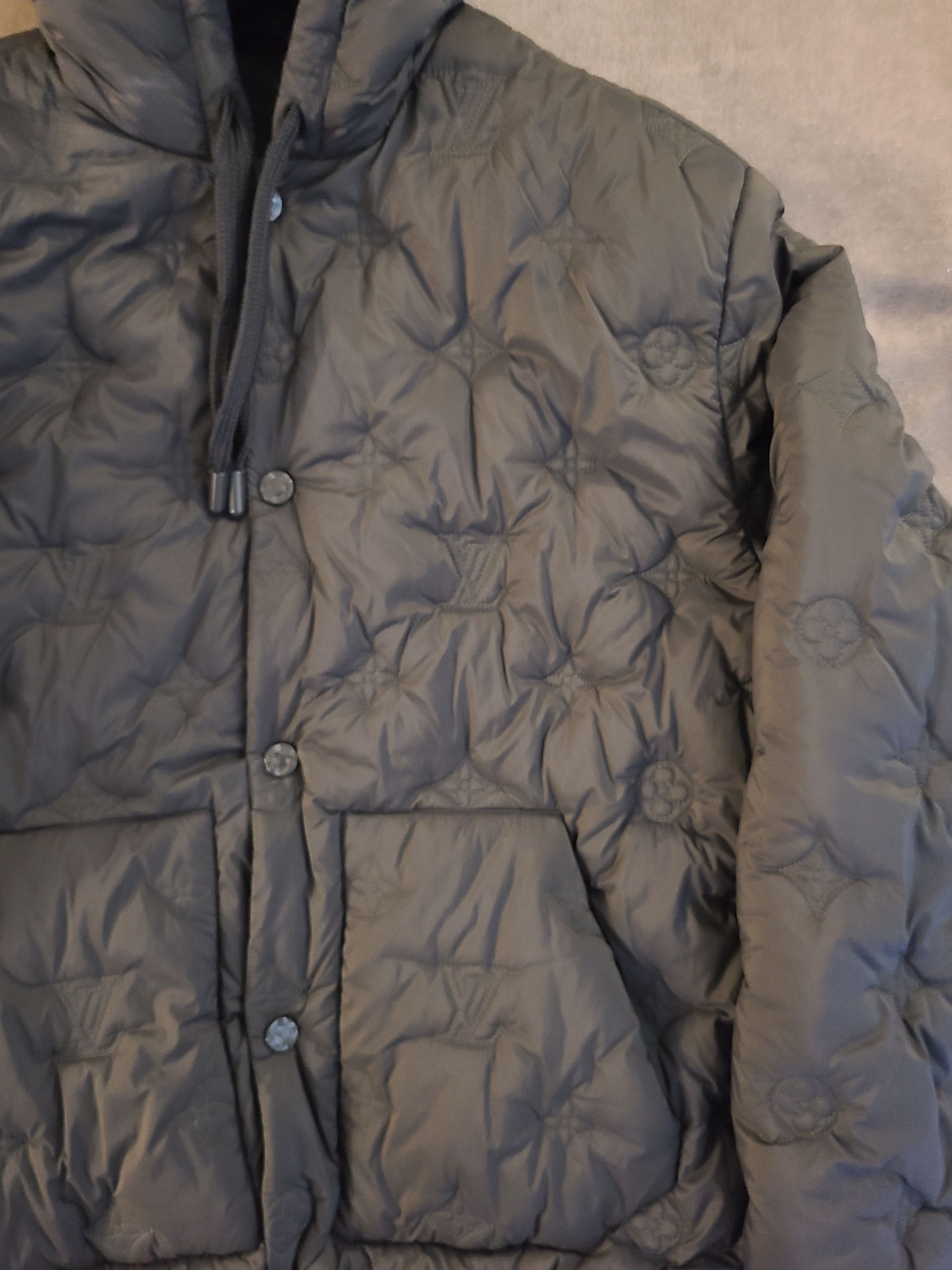 Louis Vuitton Louis Vuitton Monogram Quilted Hooded Blouson Size US M / EU 48-50 / 2 - 2 Thumbnail