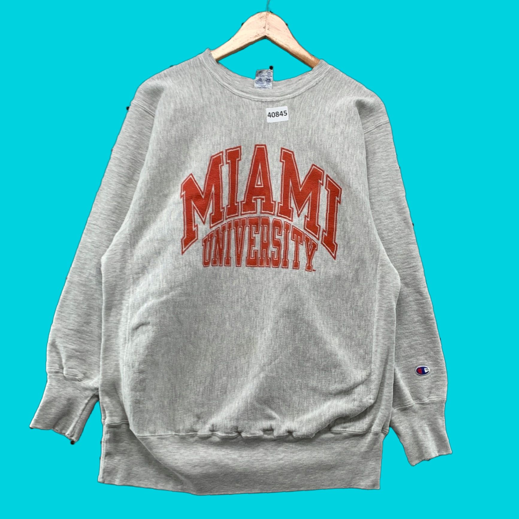 Champion VINTAGE Champion Reverse Weave Sweatshirt 90s Miami 