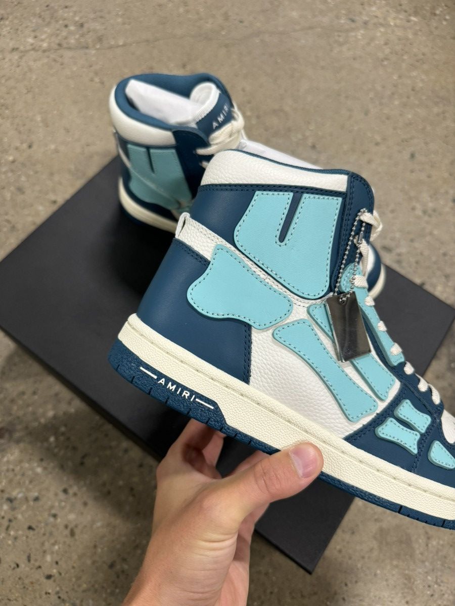 Amiri Amiri Skeleton High Top Sneaker NEW 790$ Size US 13 / EU 46 - 3 Thumbnail