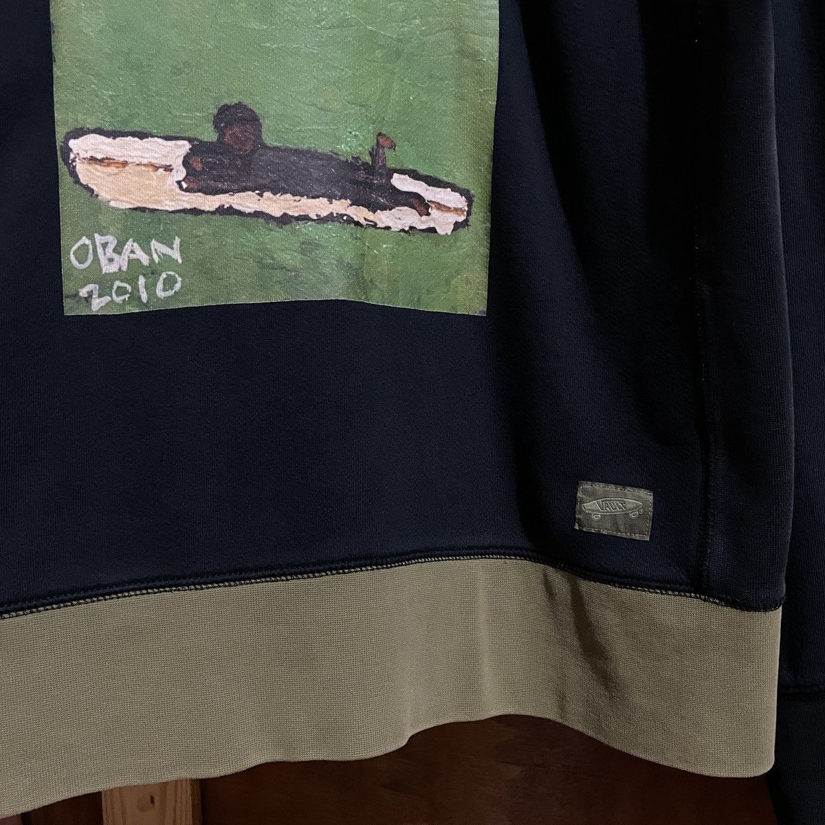 Vans Vans x Nigel Cabourn Anthracite Sweatshirt Size US L / EU 52-54 / 3 - 5 Thumbnail