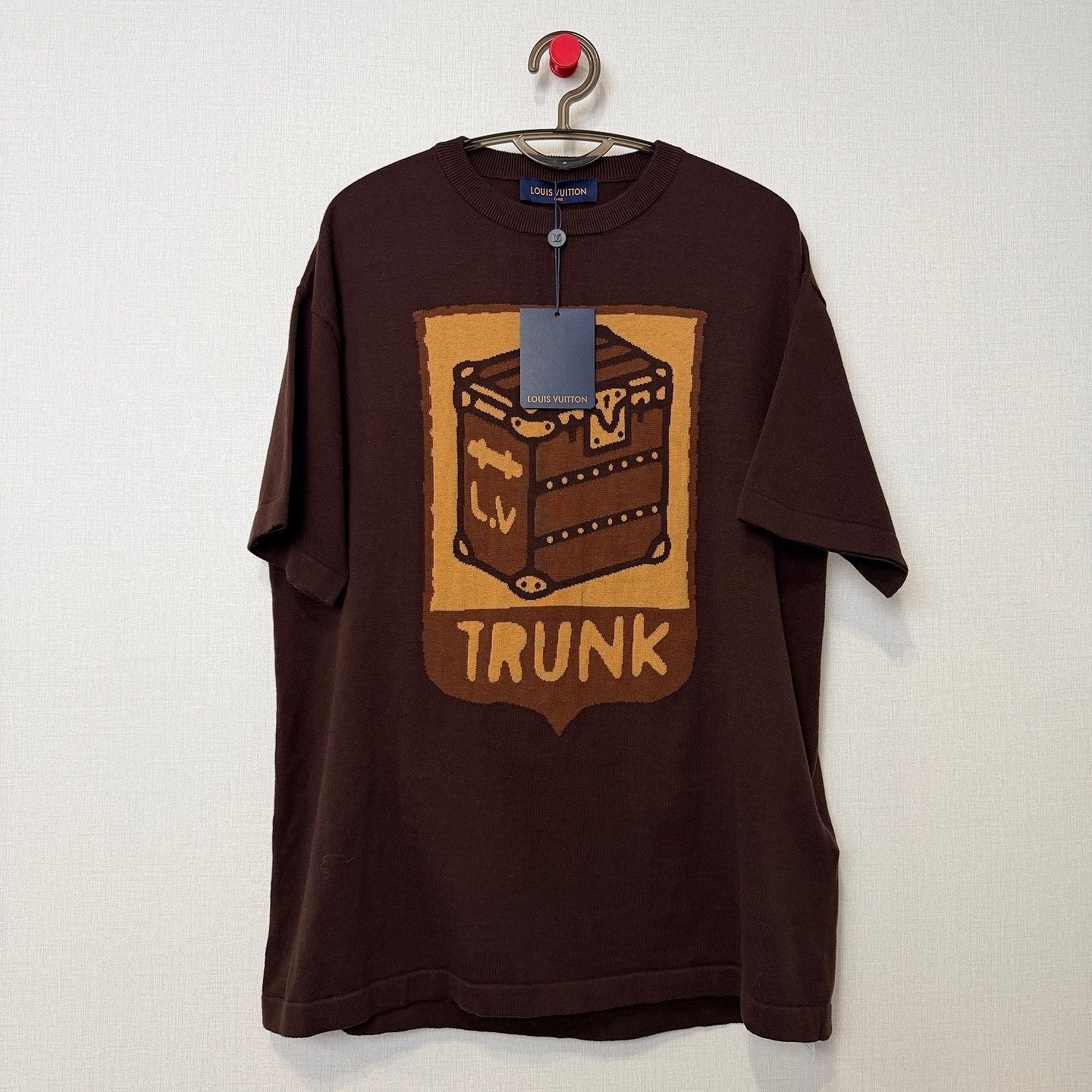 Louis Vuitton Louis Vuitton Graphite Brown T-Shirt | Grailed