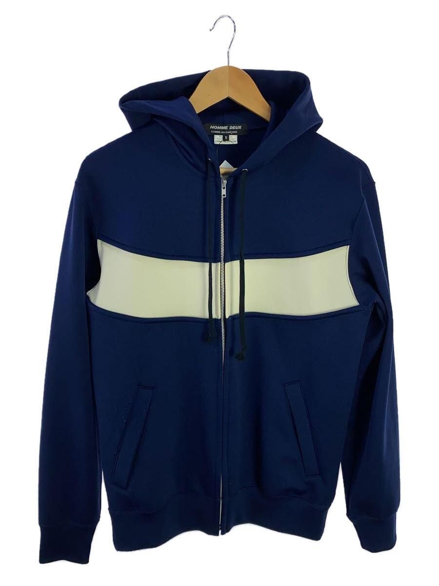 Comme des Garcons × Comme des Garcons Homme Deux Striped Zip Hoodie Size US M / EU 48-50 / 2 - 1 Thumbnail