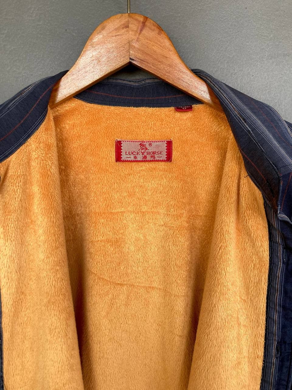 Vintage Vintage Lucky Horse Stripe Over Shirt Size US L / EU 52-54 / 3 - 7 Thumbnail