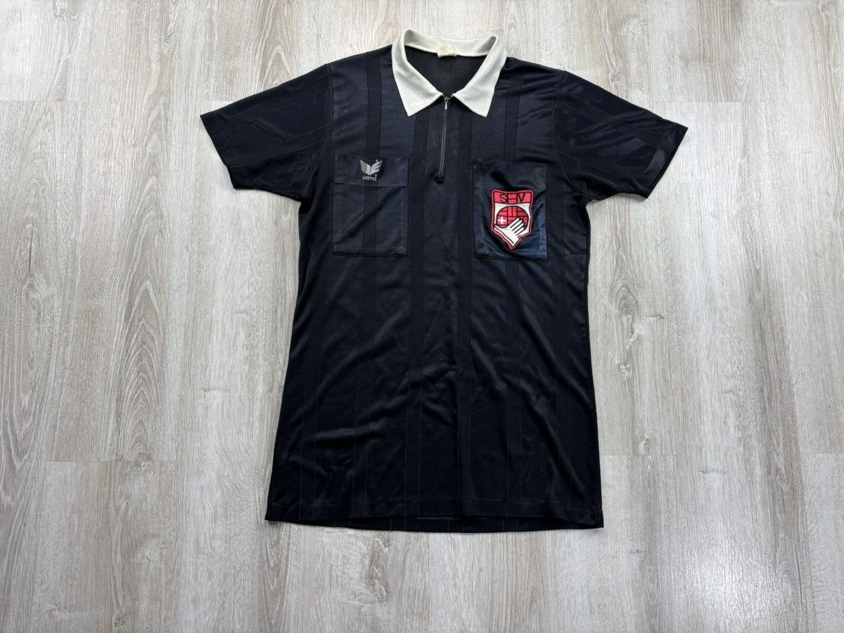 Erima × Vintage Mens vintage t shirt Erima Switzerland Referee Size S/M Size US M / EU 48-50 / 2 - 1 Thumbnail