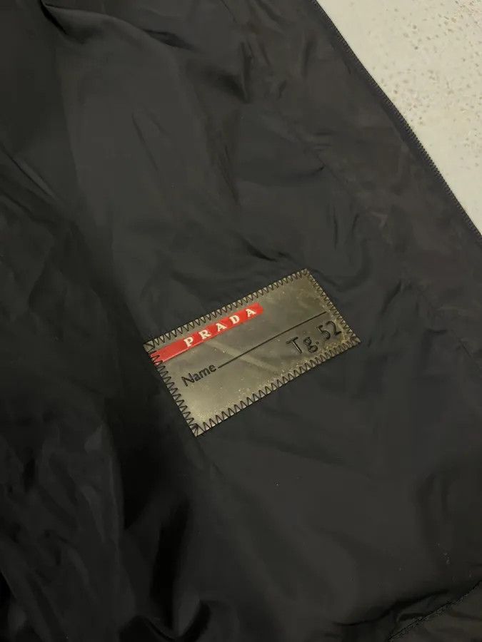 Prada AW2010 Prada Black Pure Black Bomber Jacket Size US L / EU 52-54 / 3 - 14 Thumbnail