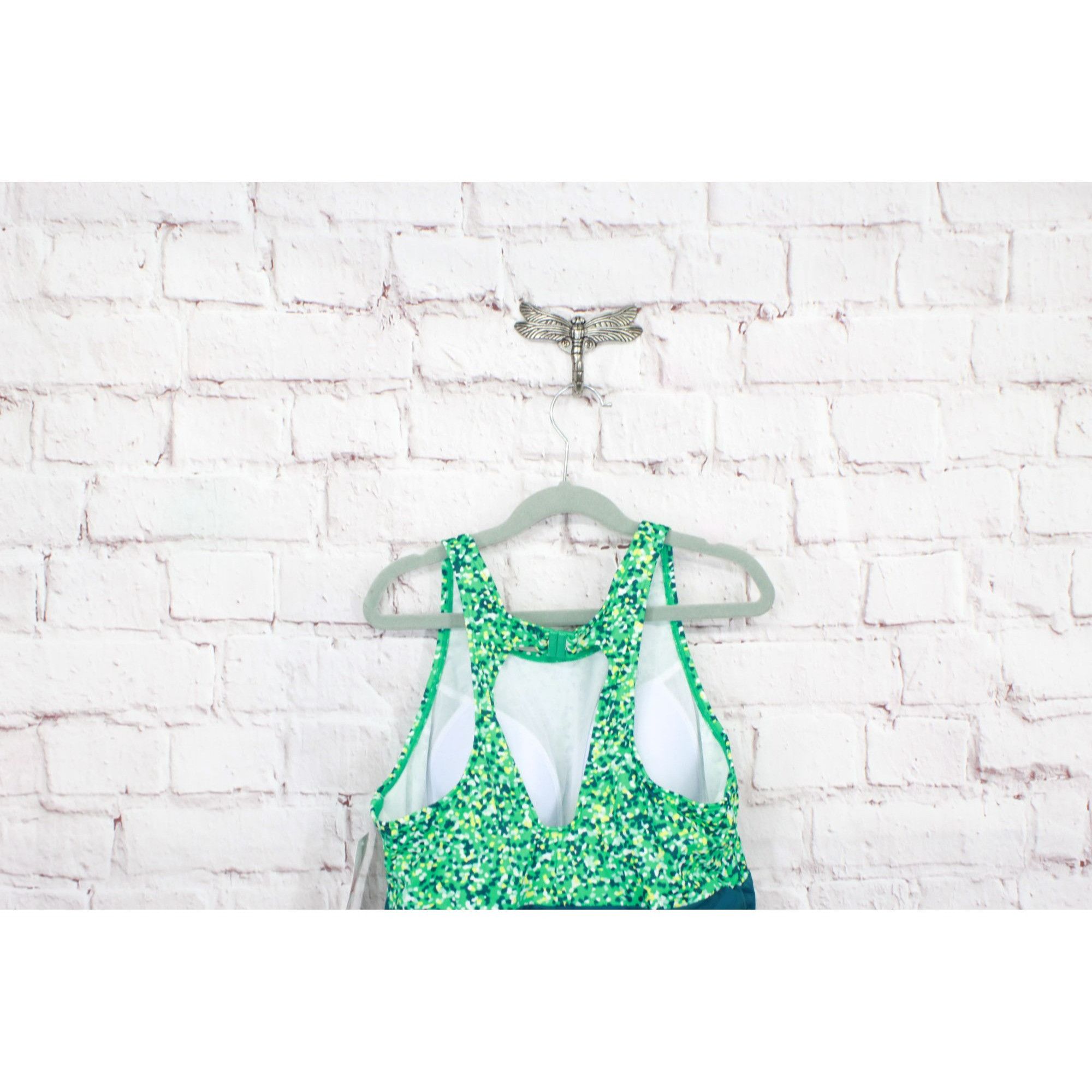 L.L. Bean LL Bean Women’s Side Ruched Tankini Swimsuit Top Size M / US 6-8 / IT 42-44 - 4 Thumbnail