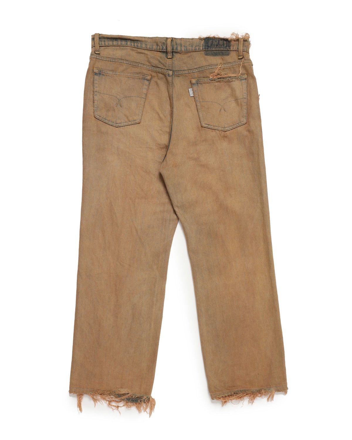 If Six Was Nine × Japanese Brand × Le Grande Bleu (L.G.B.) DOMESTIC OBJECT distressed mudwash baggy jeans Size US 36 / EU 52 - 2 Thumbnail