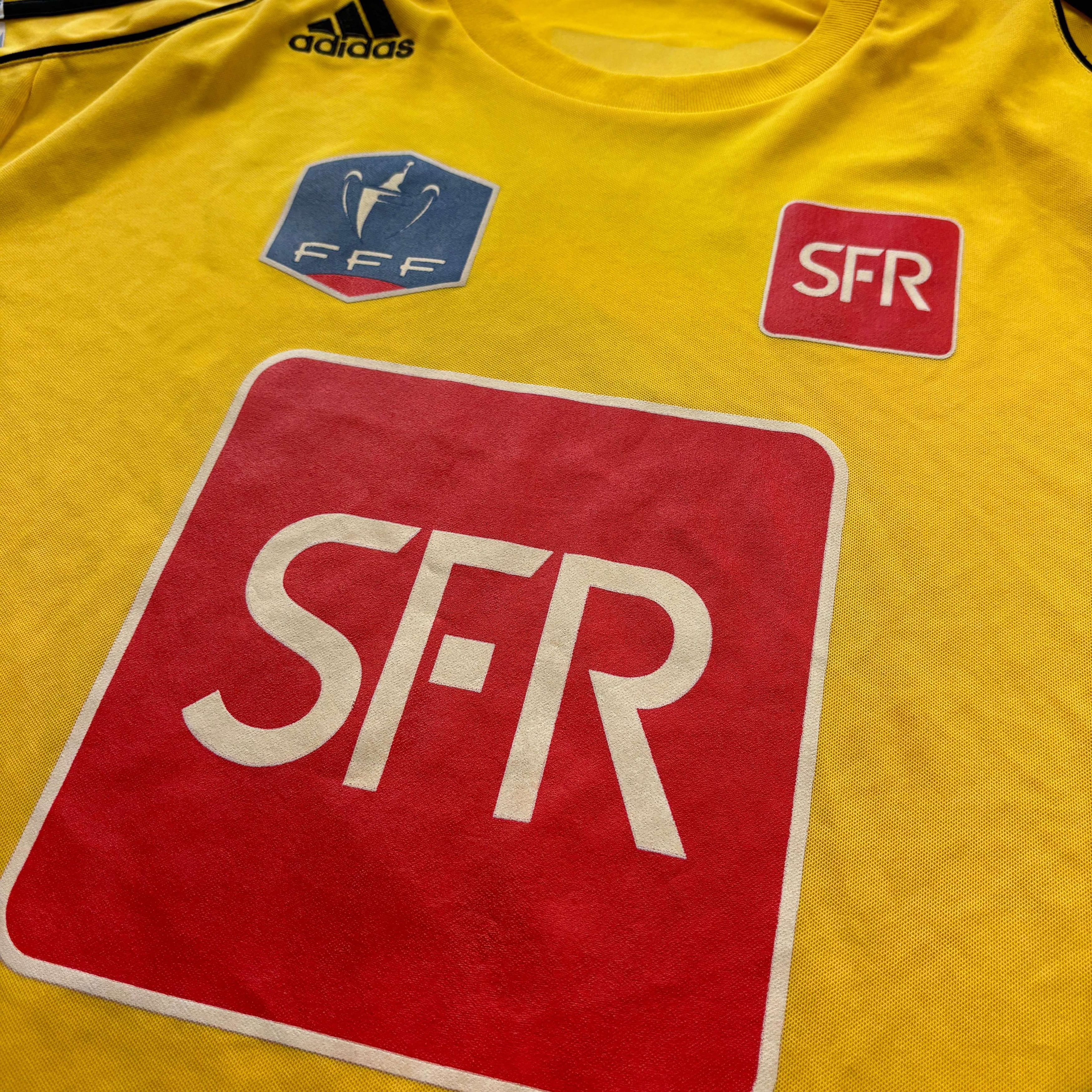 Adidas MATCH WORN Coupe De France 2006-07 away #6 football jersey Size US XL / EU 56 / 4 - 3 Thumbnail