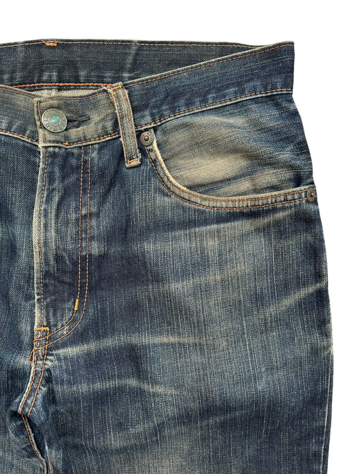 Edwin Vintage Edwin 503 Distressed rusty Jeans Size US 32 / EU 48 - 2 Thumbnail