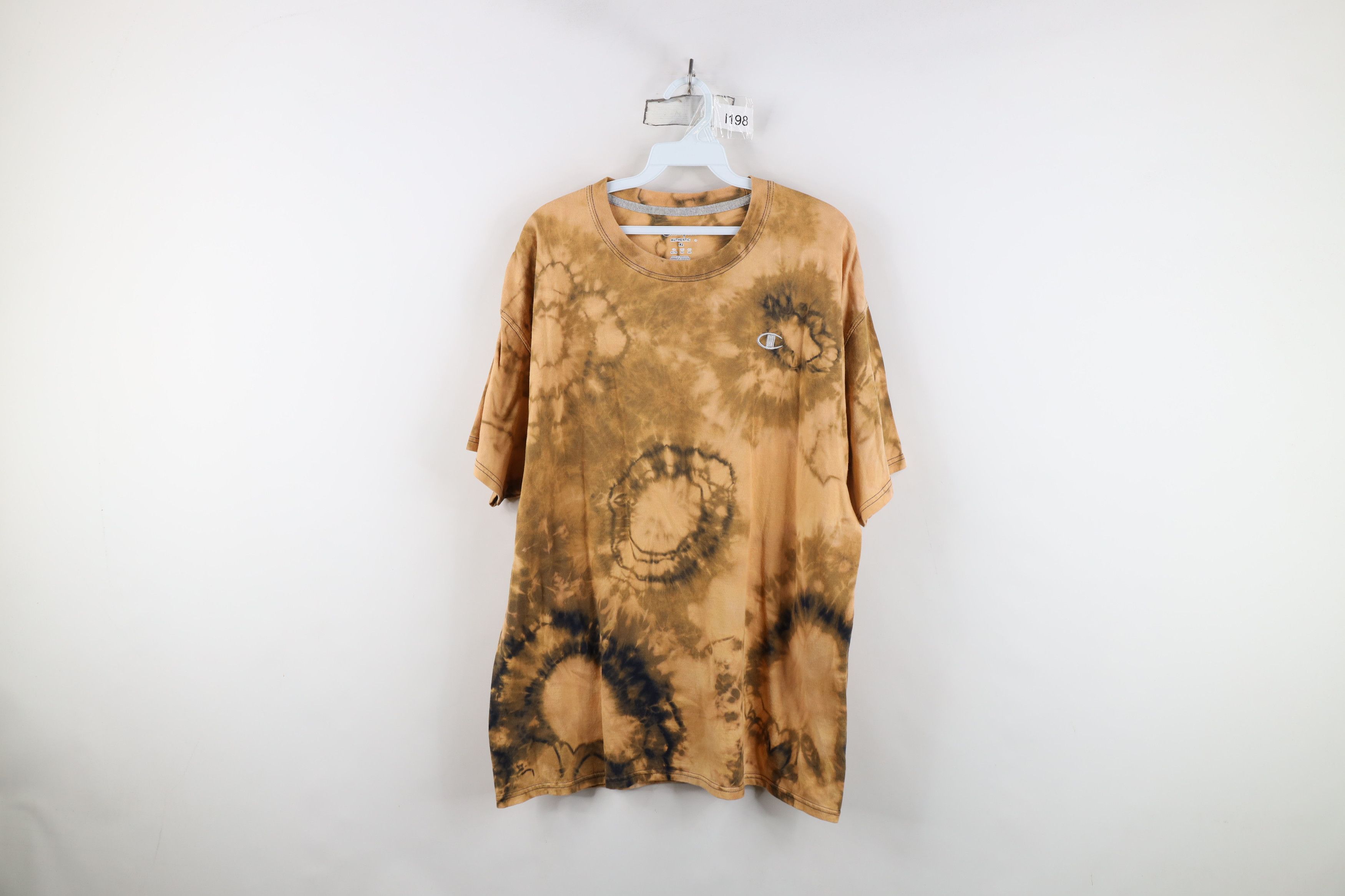 Champion Vintage Y2K Champion Wash Classic Logo Short Sleeve T-Shirt Size US XL / EU 56 / 4 - 1 Thumbnail