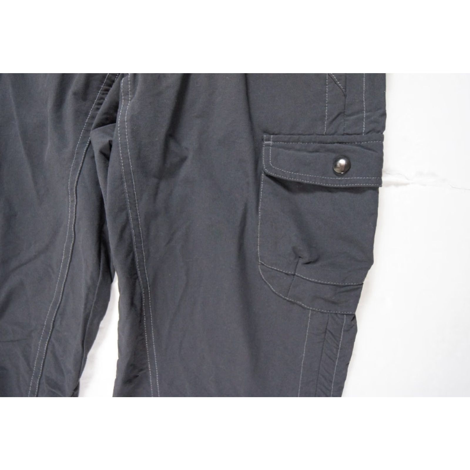 Vintage Kuhl Women's Cargo Pants Size 4 Gray Lightweight Stretch Outdoor Hiking Regular Fit Size 27" / US 4 / IT 40 - 3 Thumbnail