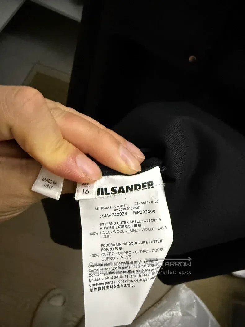Jil Sander Jil Sander size 41 Ribbon wool shirt Size US M / EU 48-50 / 2 - 4 Thumbnail