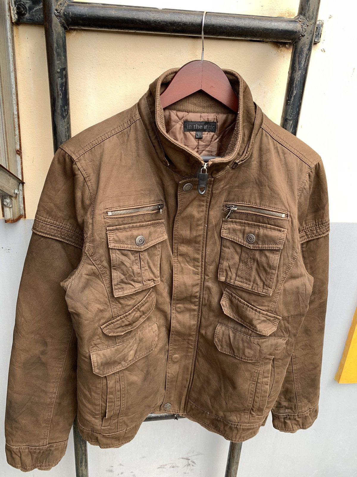 In The Attic Rare In The Attic Multi Pocket Like Detroit Carrhart Jacket Size US L / EU 52-54 / 3 - 2 Thumbnail