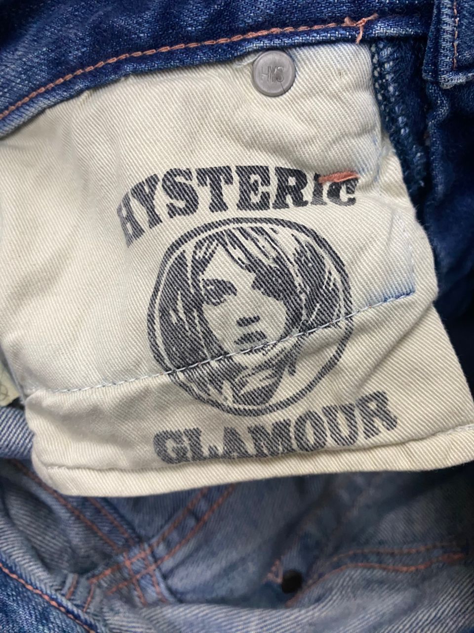 Hysteric Glamour 💥BEST OFFER💥HYSTERIC GLAMOUR SELVEGDE PUNK WOMEN DENIM Size 26" / US 2 / IT 38 - 14 Thumbnail