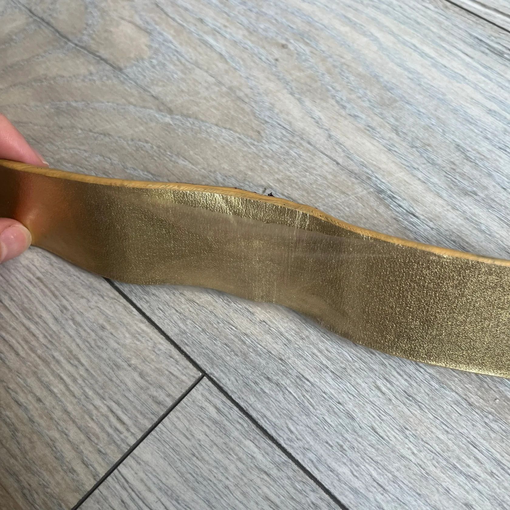 Dolce & Gabbana Dolce & Gabbana 2000's Gold Tone D&G Logo Belt Size ONE SIZE - 8 Thumbnail